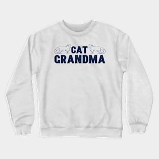 Cat grandma Crewneck Sweatshirt